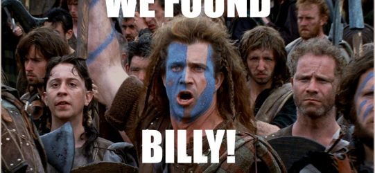 We Found Billy:  A Blessing of Persecution